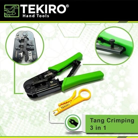 TEKIRO - TANG CRIMPING / TANG CRIMPING 3 IN 1