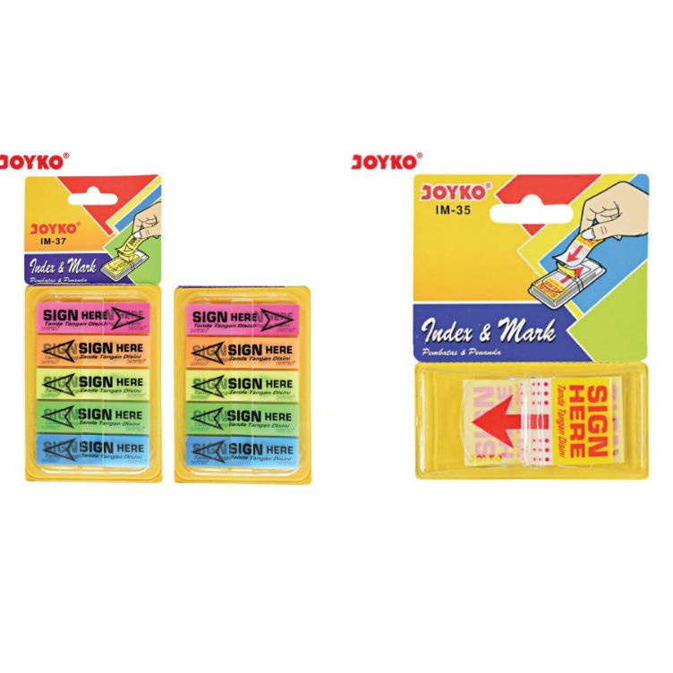 

SIGN HERE STICKY NOTE INDEX FLAG STICKER STIKER TEMPELAN TANDA TANGAN