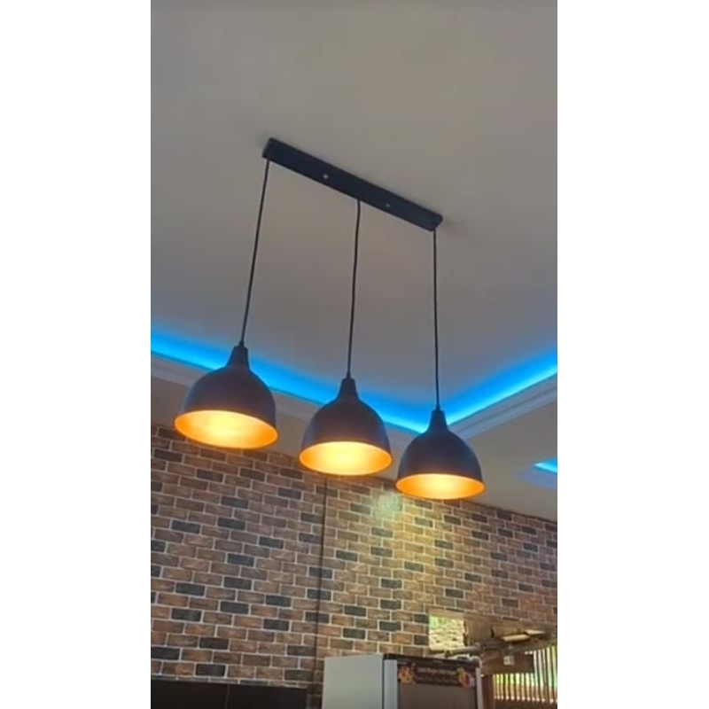 Lampu gantung mini bar 3in1 lampu hias minimalis