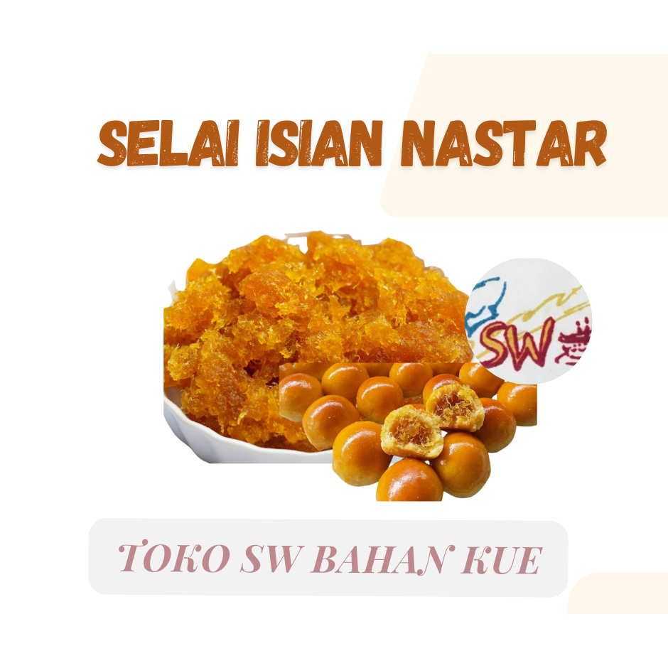

SELAI NANAS ISIAN NASTAR KOMALASARI NASTAR REPACK 200 GR | 500 GR
