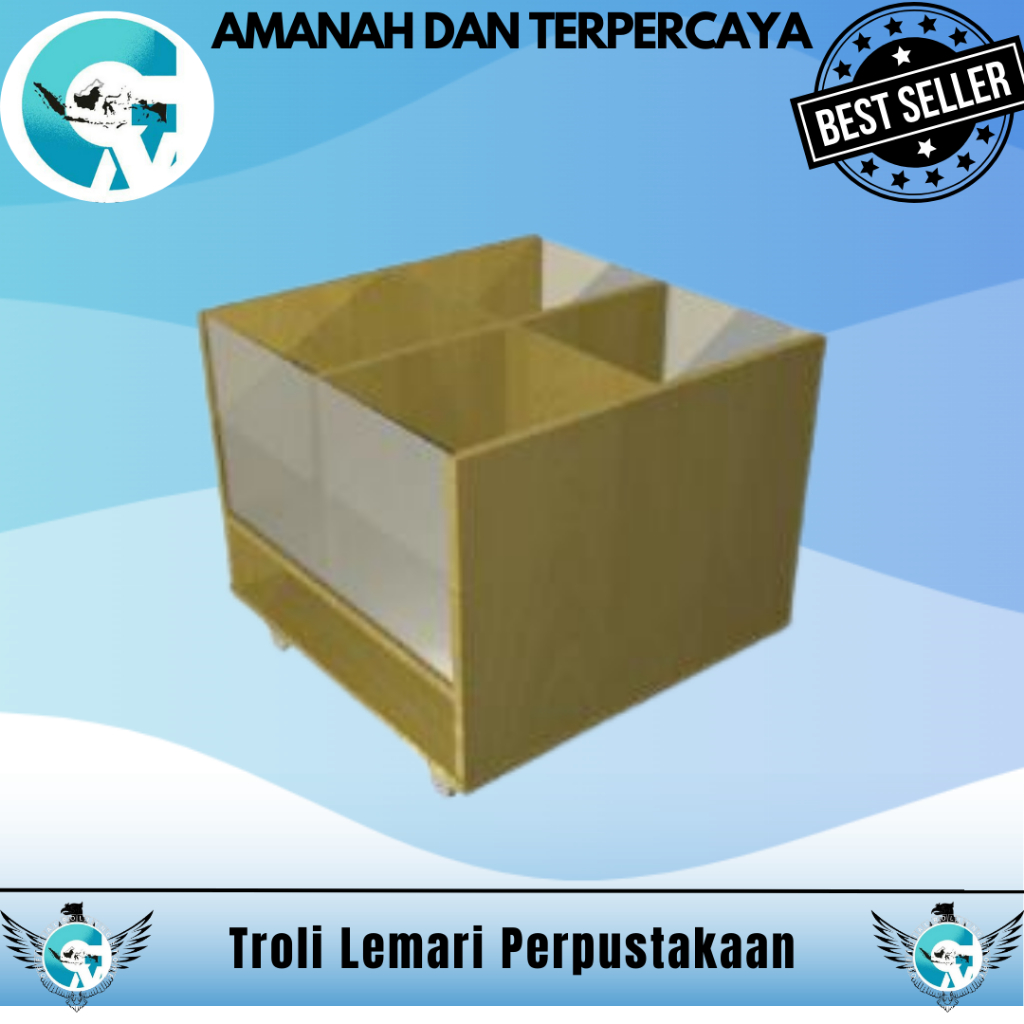RSO - Troli Lemari Perpustakaan (CUSTOM)