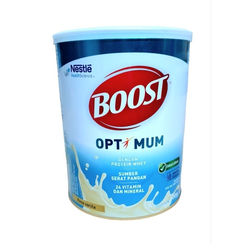 

BOOST OPTIMUM NESTLE RASA VANILLA isi 800g