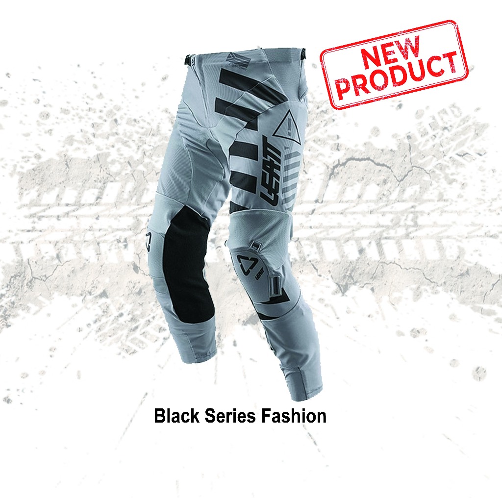 Pakaian celana Pants sepeda motor trail motorcross cross trabas adventure enduro Hitam oren Black (C