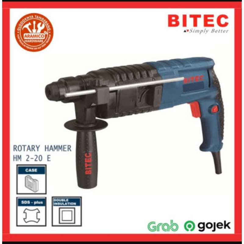 Bitec HM 2-20E Mesin Bor Rotary Hammer SDS plus