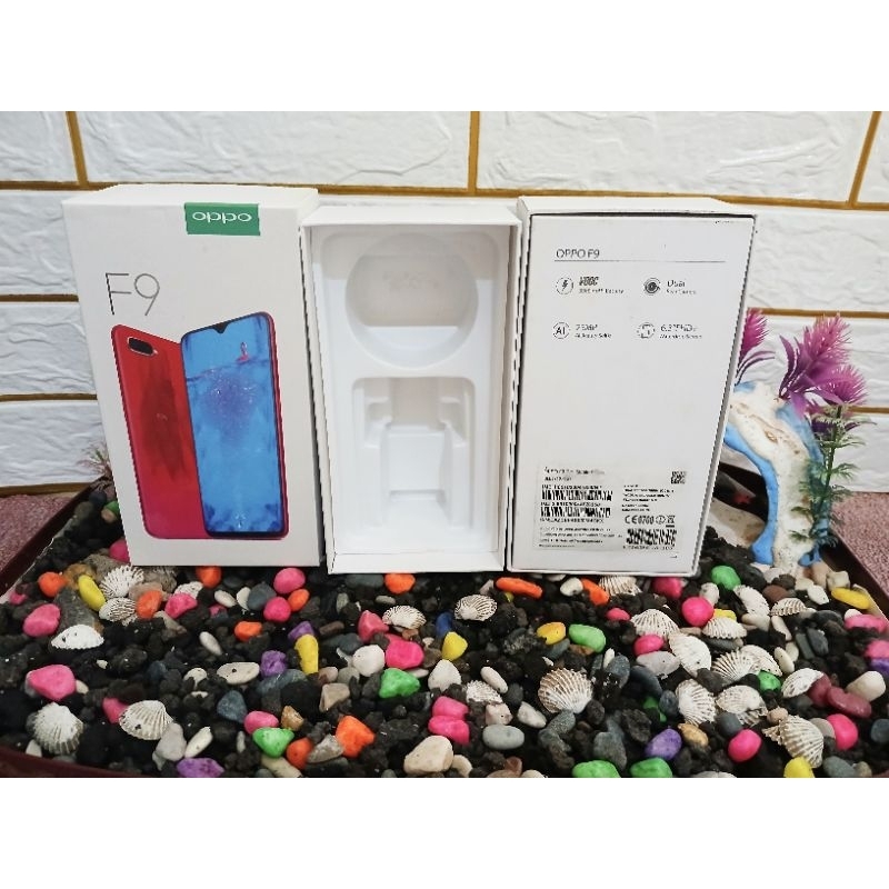 Kardus Dus Box Hp Oppo F9 Original Cabutan TERBARU