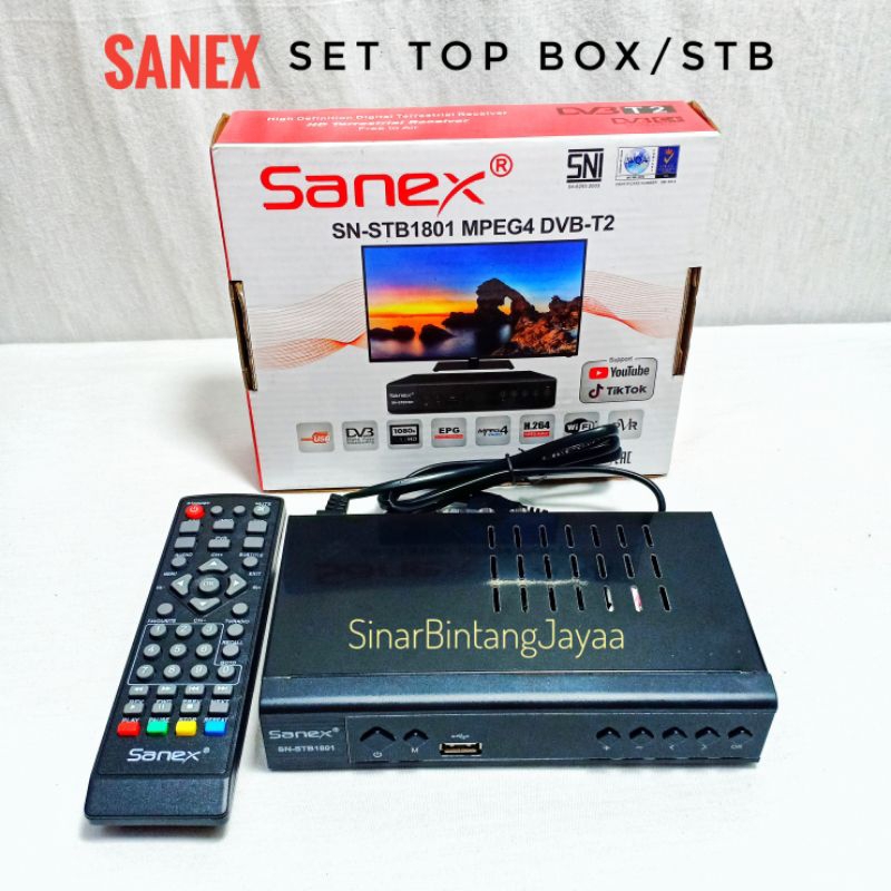 SANEX Set Top Box TV Digital STB Digital Set Box Digital TV