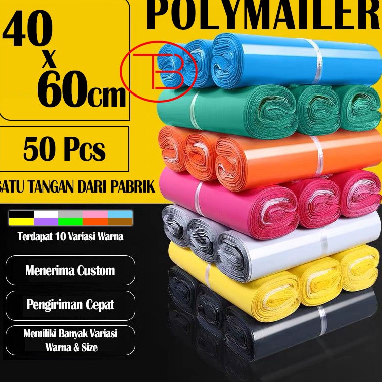 

Silahkan Belanja Kantong Plastik 4X6CM Packing Olshop Polymailer Warna ISI 5pcs Lem Kuat Lentur Anti Sobek Premium