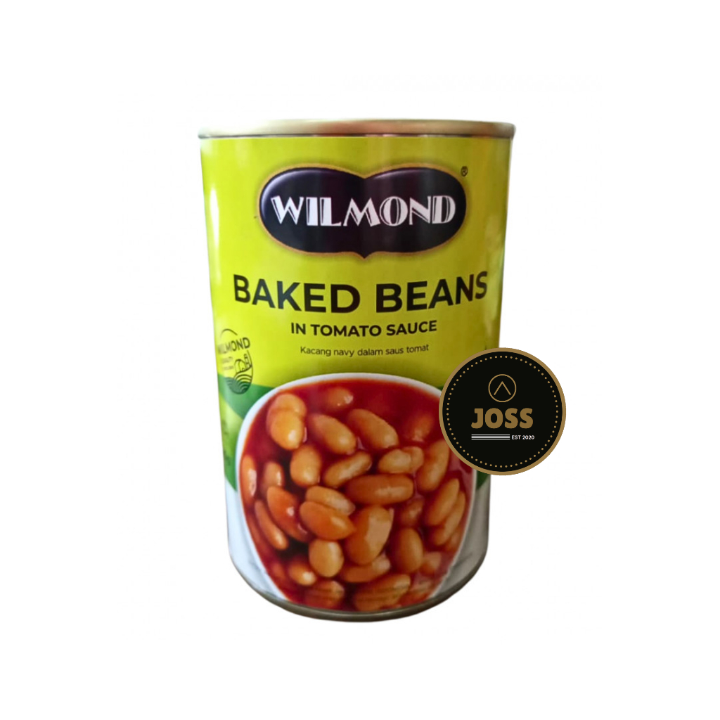 

[KHUSUS INSTAN] Baked Beans in Tomato Sauce WILMOND 425gr 255gr / Kacang Merah