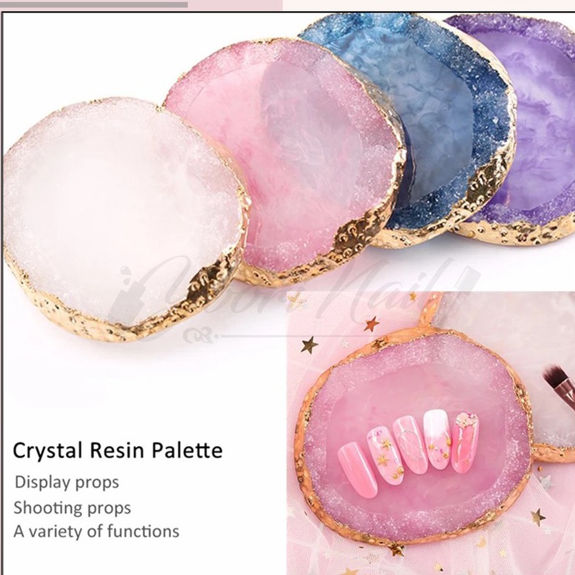 

Pasti Keren Pallete Nail Art Shell NailArt Palet Kerang 2 sisi Display Foto Nail Art