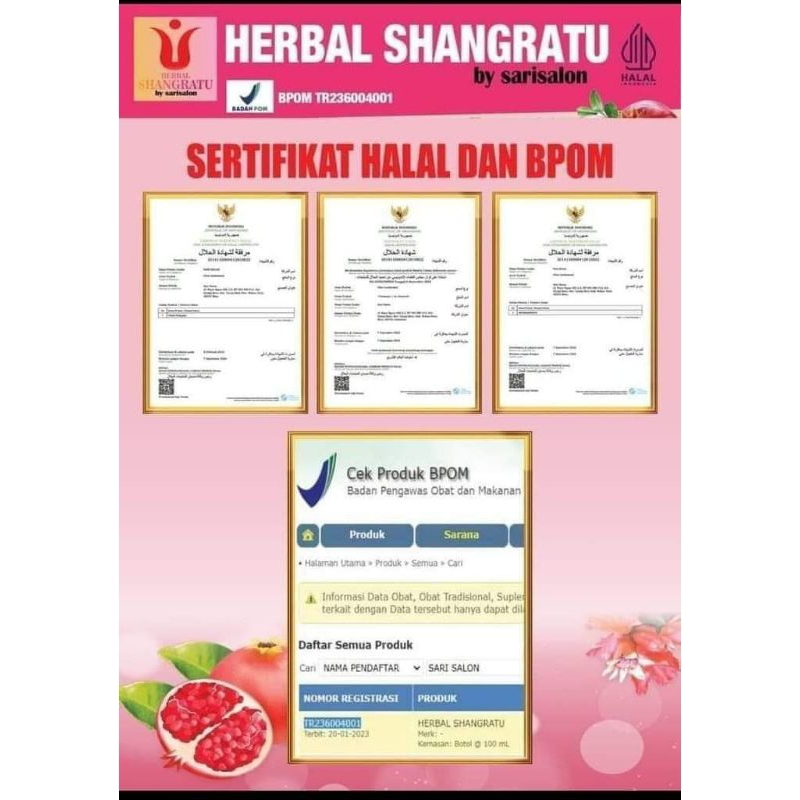 

herbal shangratu bpom