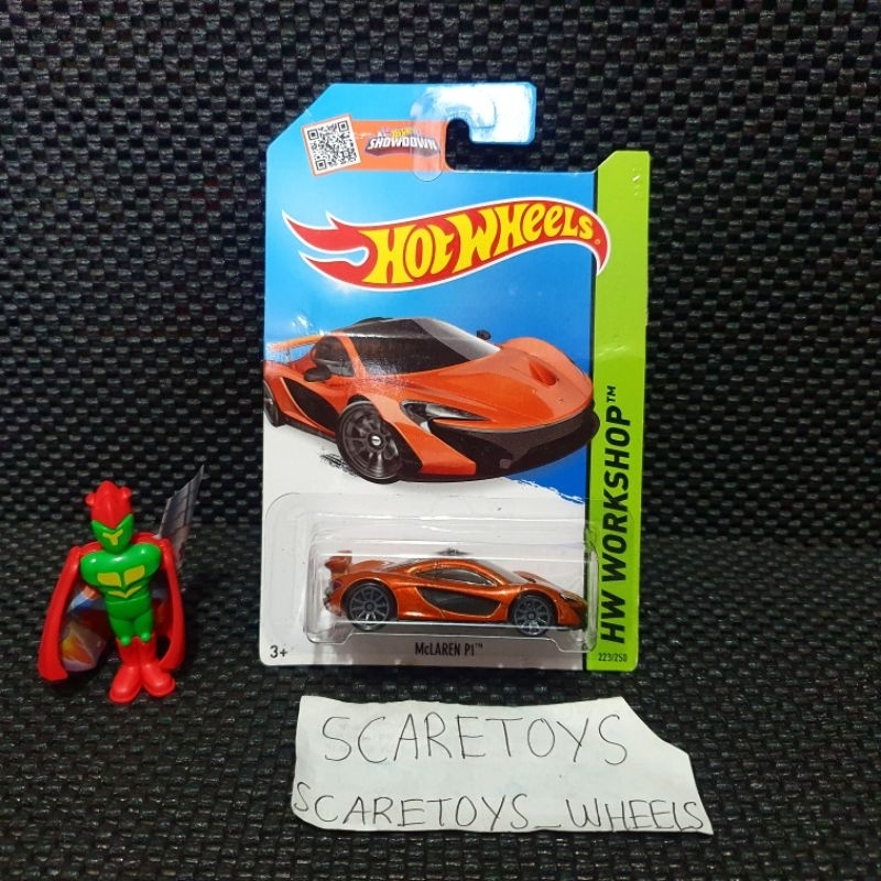 Hot Wheels Mclaren P1 orange First Editions