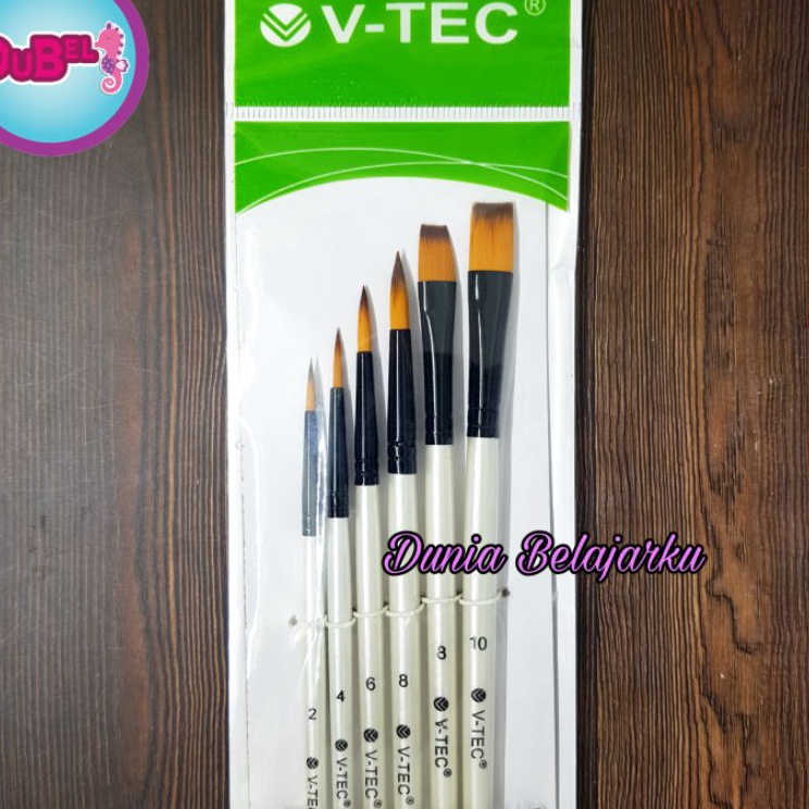 

Penjualan Pilihan Kuas Lukis Brush Set Vtec A4116 isi 6