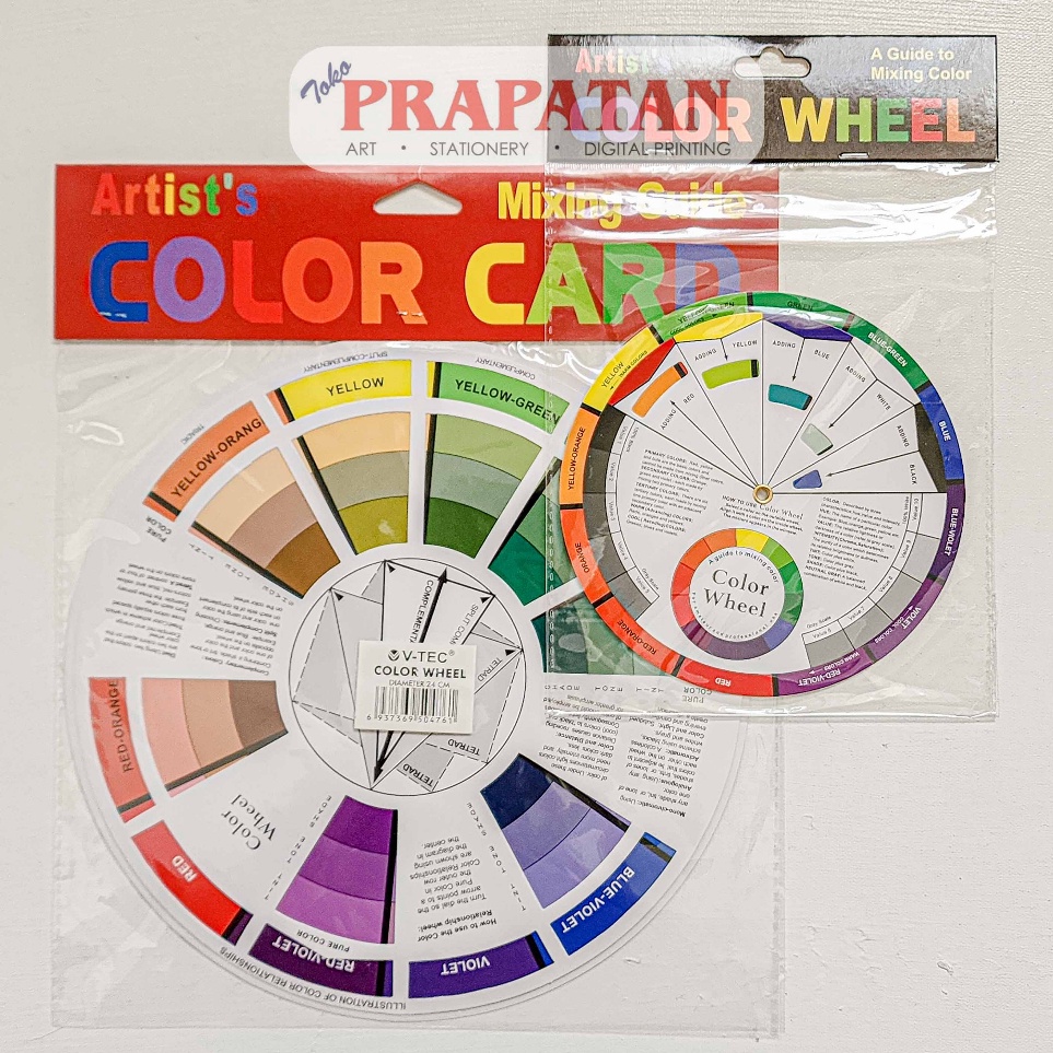 

Paket Promo VTEC Color Wheel for Mixing Guide Guide Warna