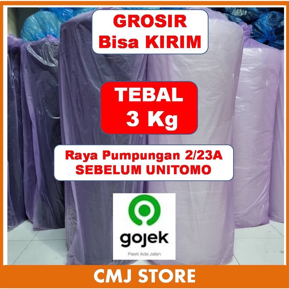 

Murah Banget BUBBLE WRAP 125 x 5M 3KG GRATIS ONGKIR