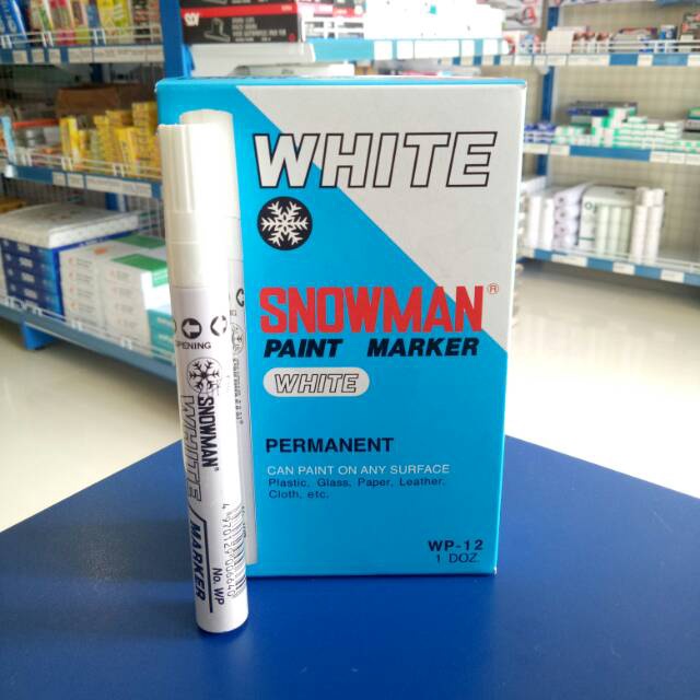 

MURRRMERRR Spidol Paint Marker white besar