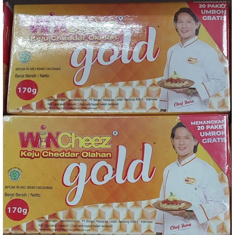 

KEJU WINCHEEZ CHEESE GOLD KEJU CHEDDAR OLAHAN 170GR BLOK