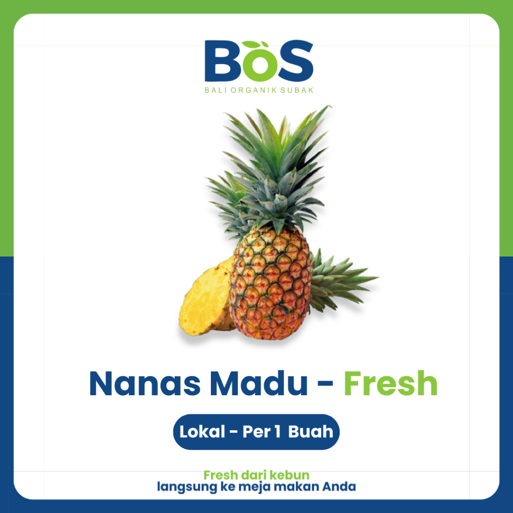 

Buah Nanas Madu 1 Buah - Bos Fresh