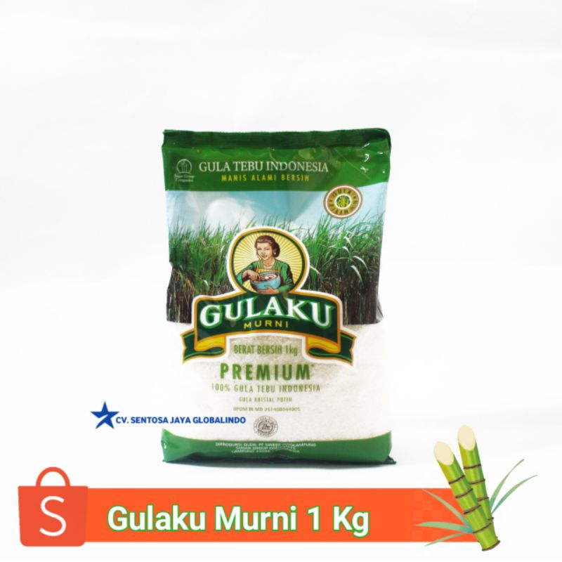 

Gulaku Murni - Gula Tebu Indonesia 1Kg