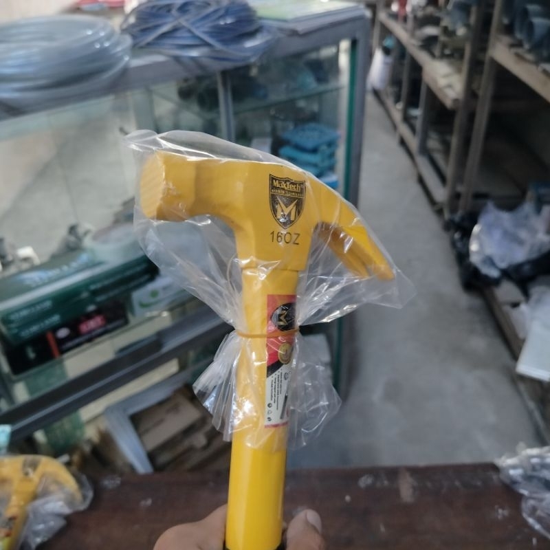 PALU KAMBING FULL BESI MAXTECH PIPA BESI 16 OZ GAGANG BESI CLAW HAMMER
