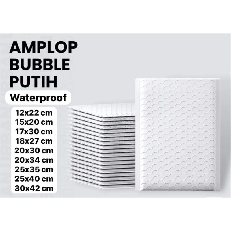 

BUBBLE AMPLOP PUTIH PREMIUM MURAH TEBAL + LEM