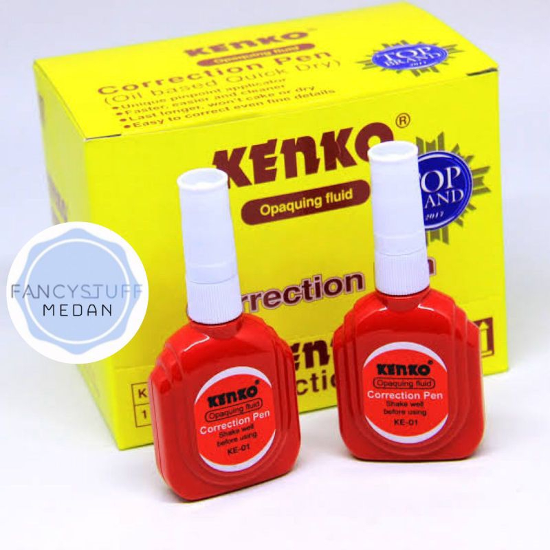 

Fancystuff - tip ex kenko original isi 12pcs/ktk (grosir)