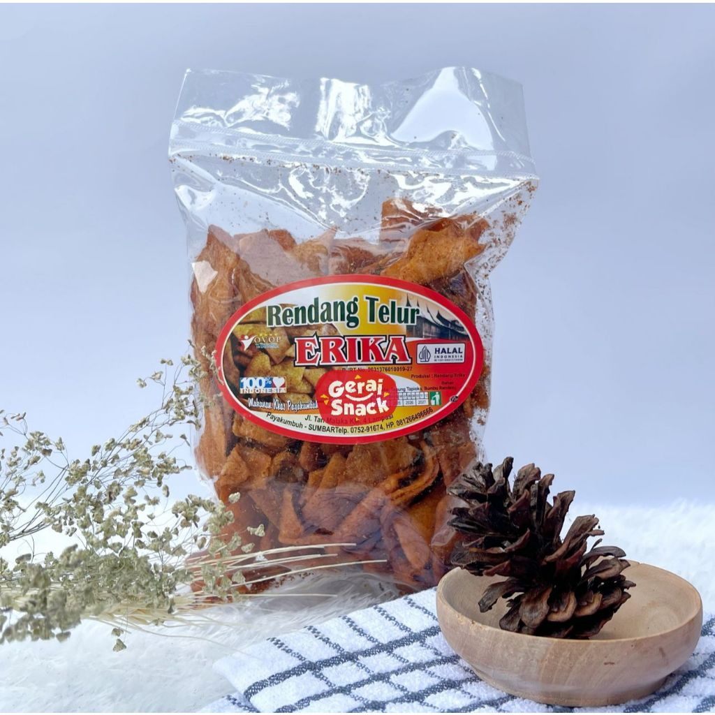 

Rendang Telur Erika Enak & Gurih Oleh2 Khas Padang Payakumbuh