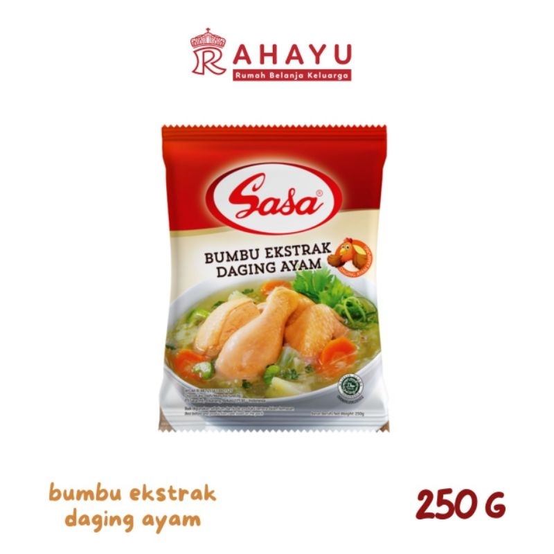 

SASA BUMBU EKSTRAK DAGING AYAM 250 GR
