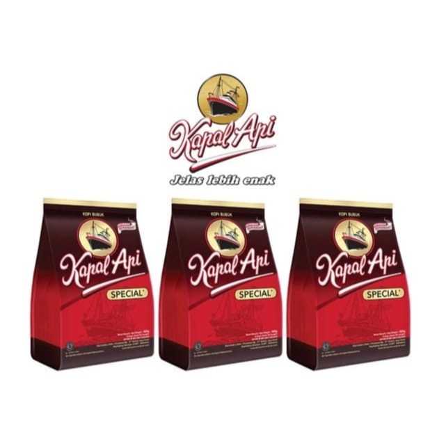 

KAPAL API SPECIAL 380g kopi murni 100%