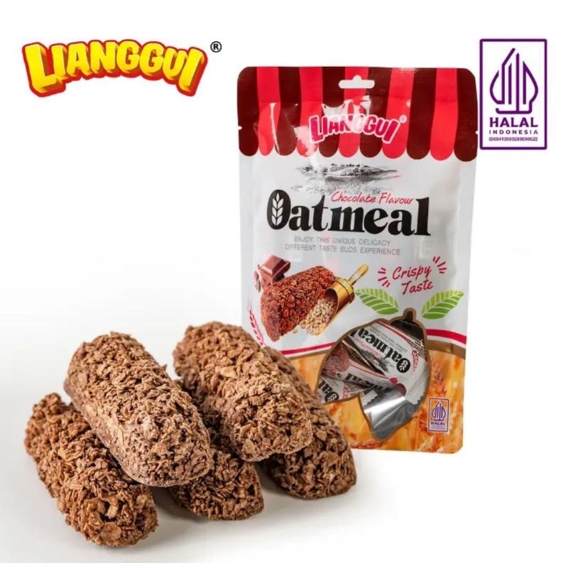 

Oatmeal Chcolate Flavour, Oatmeal Original Teste 108 gr - Lianggui (Halal)
