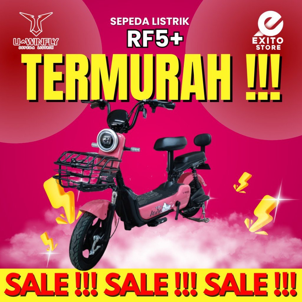 Sepeda Listrik Uwinfly Redfish 5 Plus Redfish 5 Pro