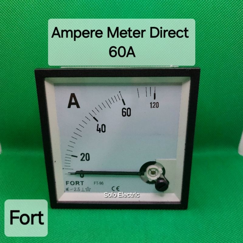 Ampere Meter 60A Direct / Ampere Meter Fort 60A Direct