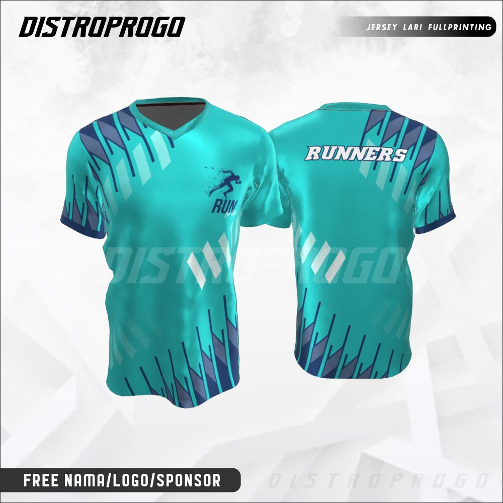 Jersey Baju Pelari Indonesia 239 - Custom Fullprint Dryfit Premium Kaos Olahraga Running Pria Wanita
