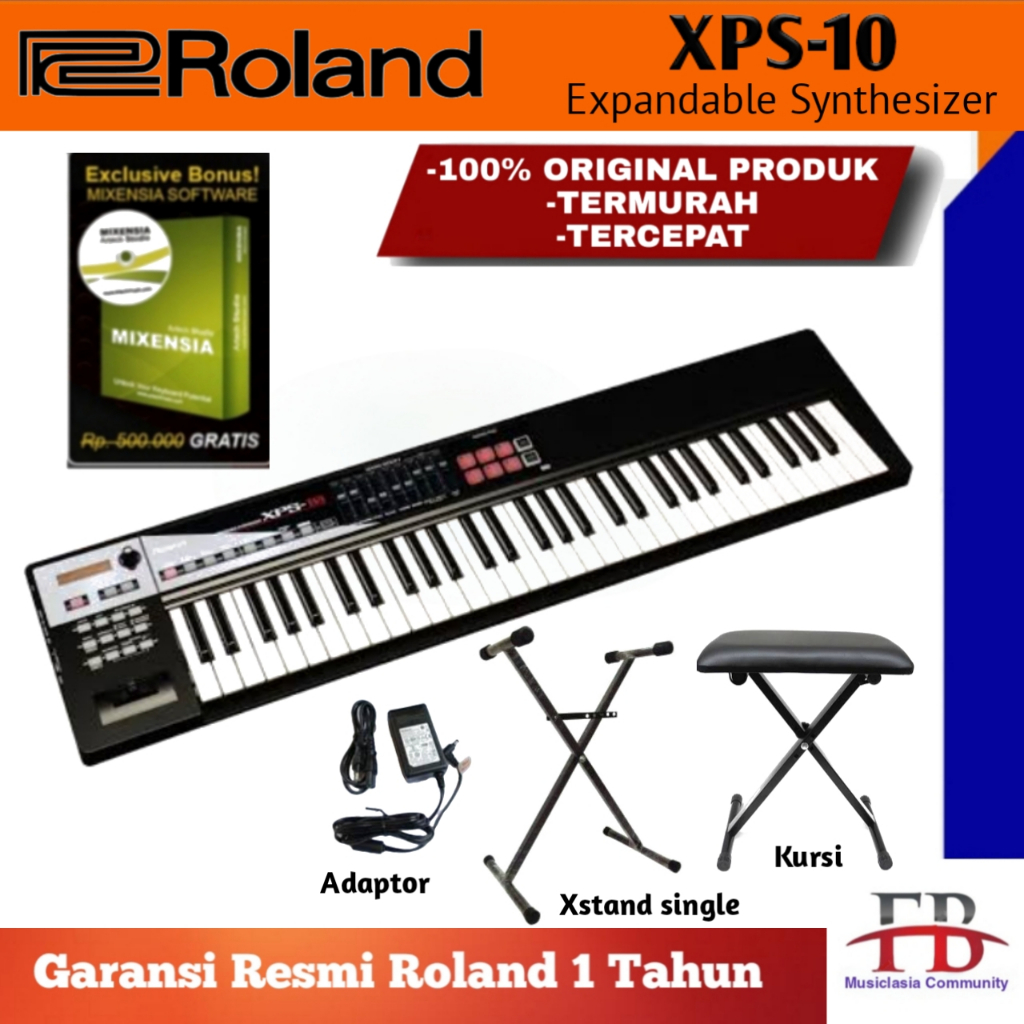 Keyboard Synthesizer Roland XPS10 / Expandable Synthesizer Keyboard XPS 10
