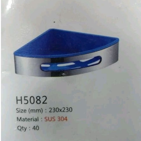 Rak Sudut Kamar Mandi Stainless / Rak Sudut Toilet / Rak Sudut Dapur