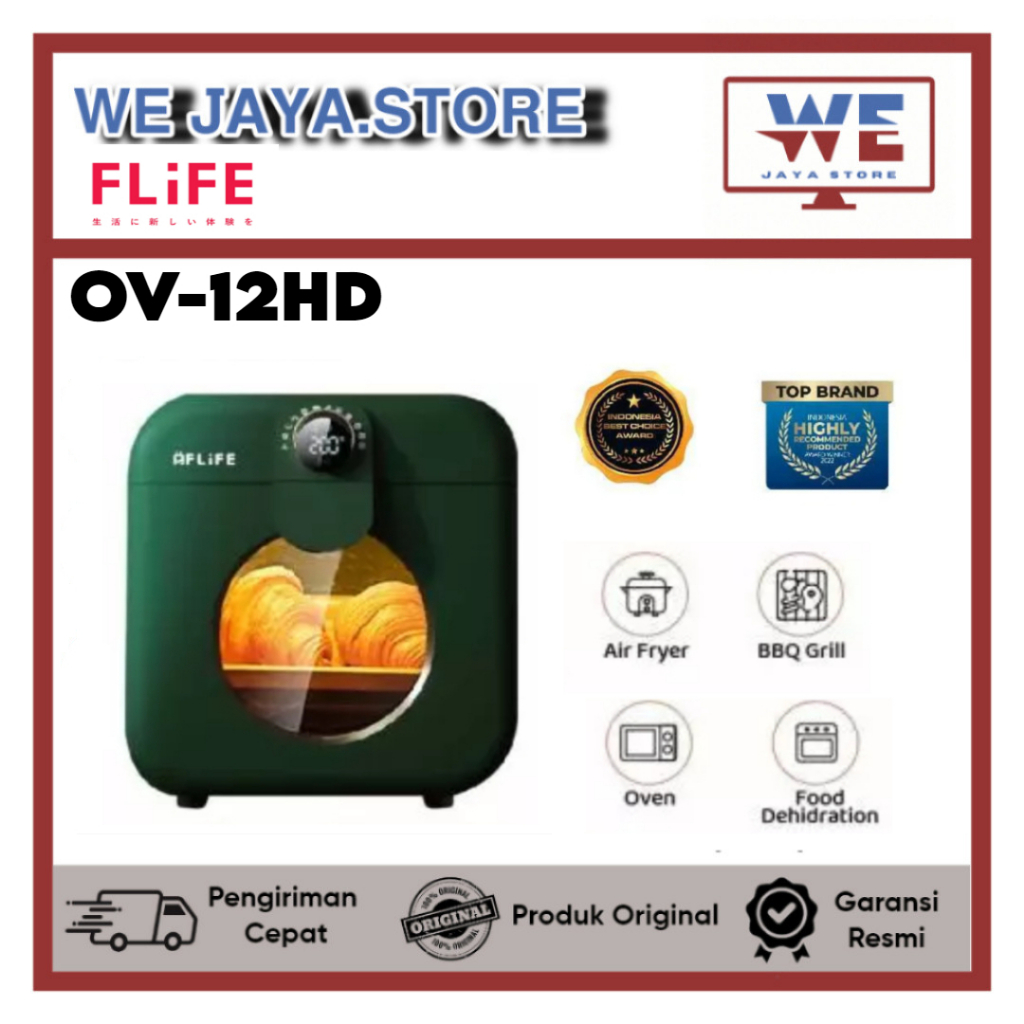 LIGHTWAFE AIR FRYER OVEN FLIFE OV-12HD