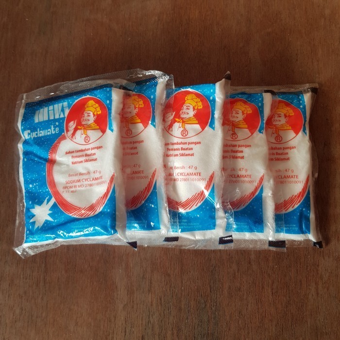 

MIKI BIRU PEMANIS BUATAN KEMASAN / SODIUM MIKI PEMANIS BUATAN 47 GR