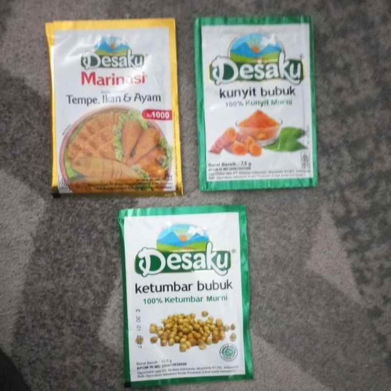 

bumbu desaku ketumbar bubuk / kunyit bubuk / marinasi