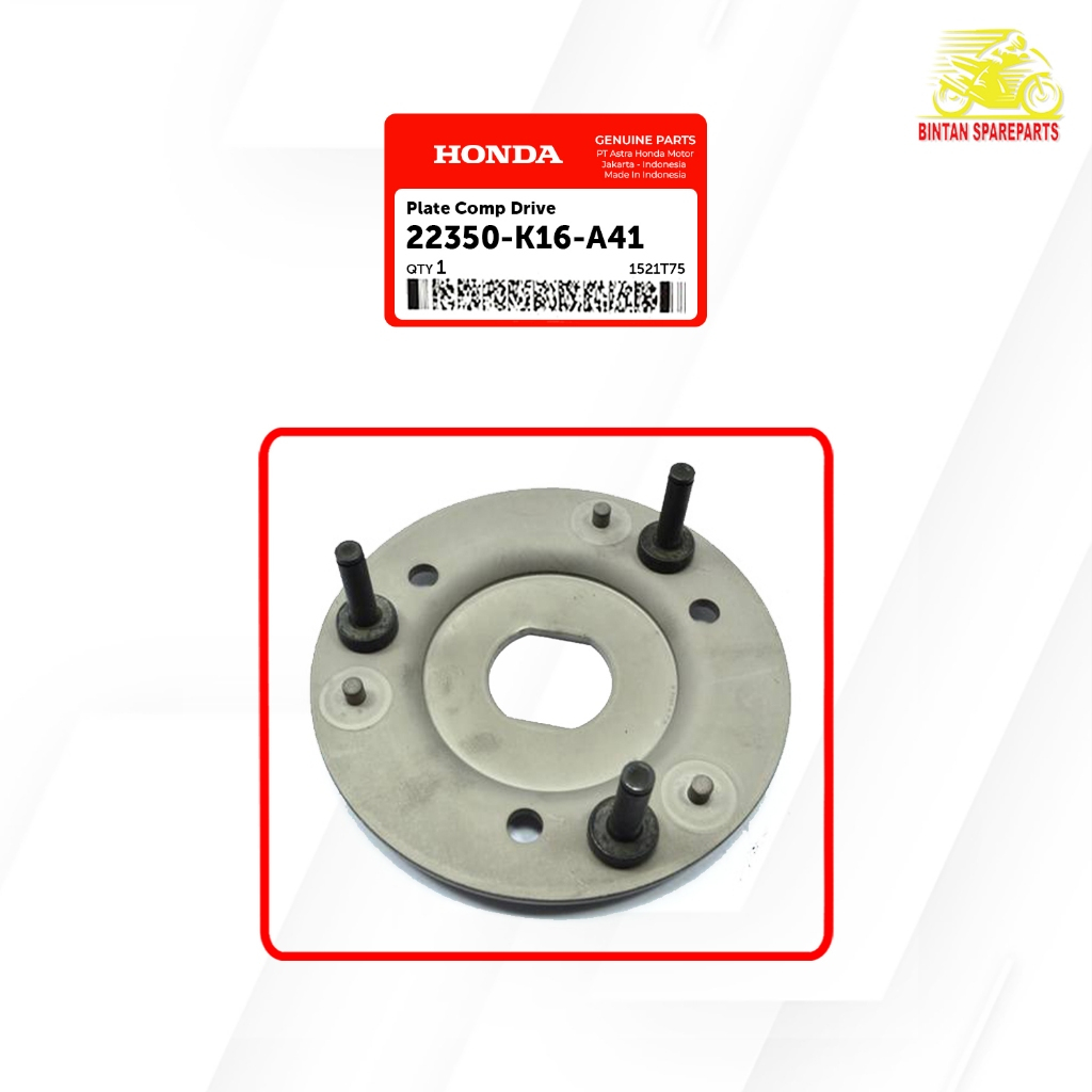 Dudukan Kampas Plate Comp Drive 22350 K16 A41