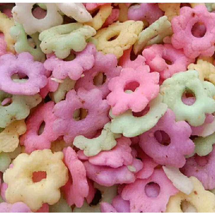 

1 KG SNACK SAKURA WARNA WARNI