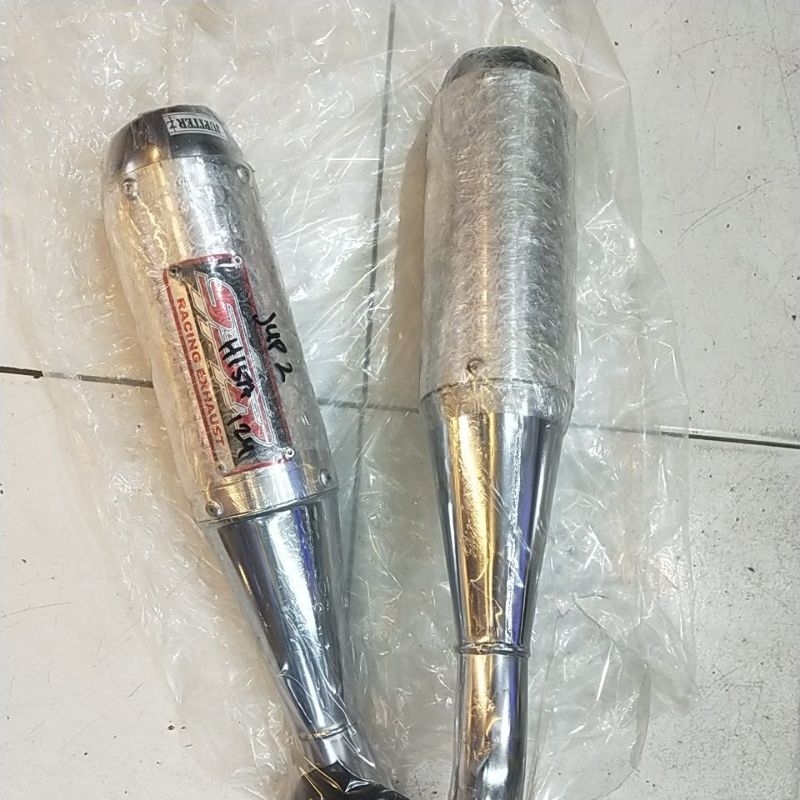 Knalpot SBR Revo Abs + Klem Knalpot