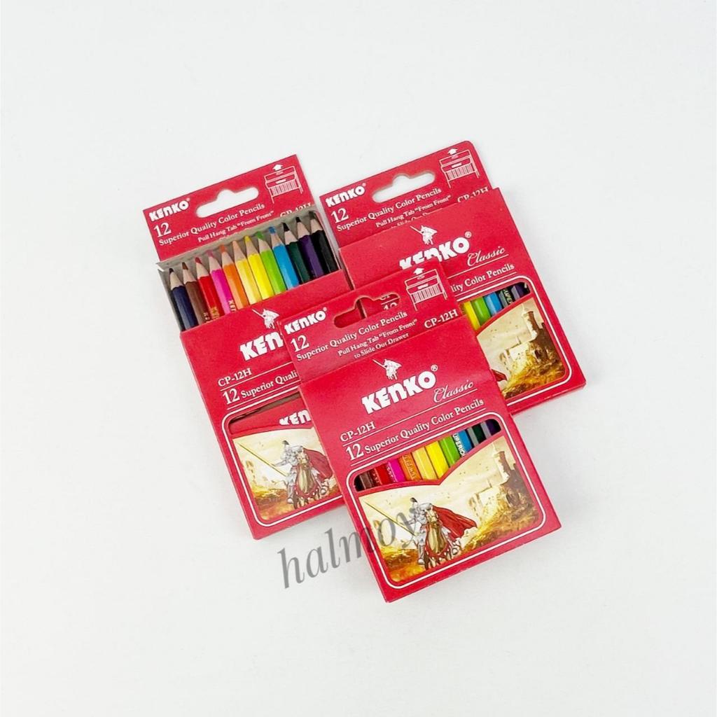 

PENSIL WARNA / KELIR KAYU KENKO PENDEK 12 W