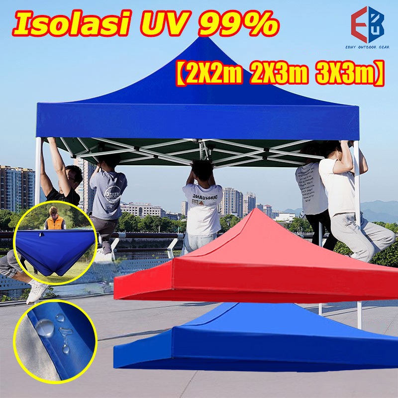 【COD】Tenda Lipat 3x3, 2x3 ，2×2Tenda Jualan Tenda Bazar Pameran Tenda gazebo Otomatis
