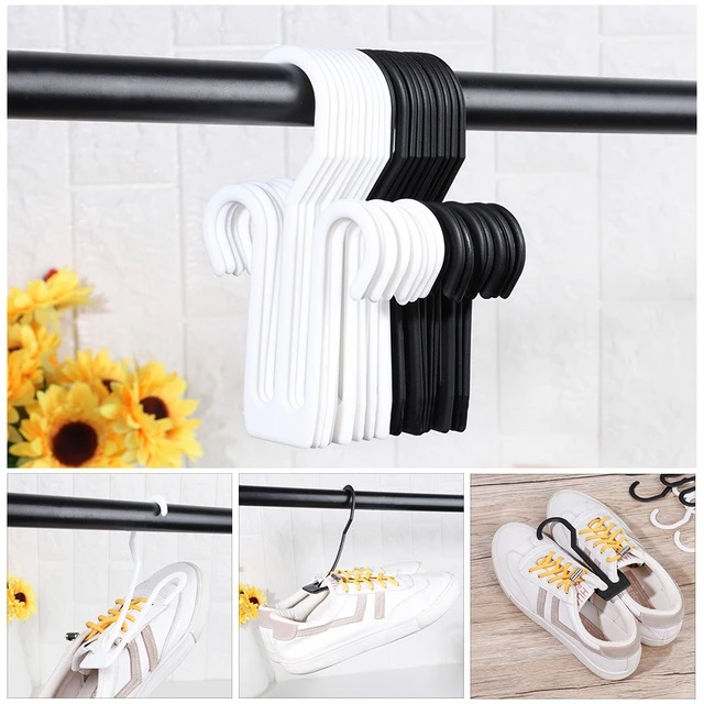 Gantungan/hanger Sepatu Plastik, Sandal Jepit, Rak Pegangan Sandal untuk Supermarket