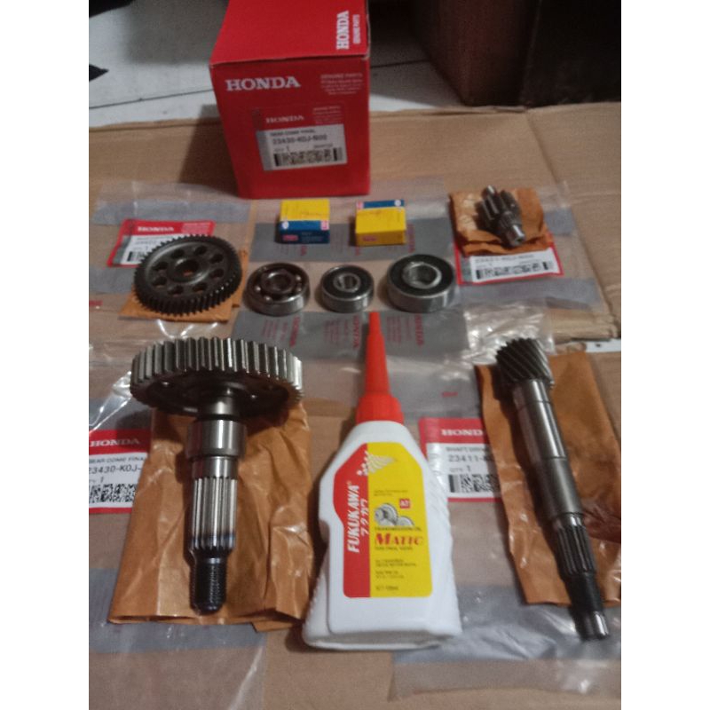 KOJ GIGI RASIO SCOOPY DONAT 2021 2022 2023 2024 KOMPLIT LAHAR DAN OLI GARDAN