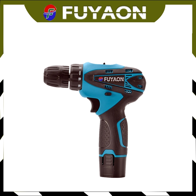 ⭐️-COD-⭐️Ready stock   FUYAON bor cordless Mesin Bor Listrik Cordless 12 Volt Baterai 1 Set bor list