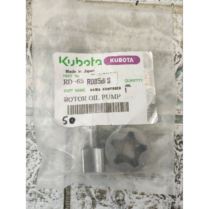 rotor oil pump pompa oli kubota rd 85 DIS rd 65