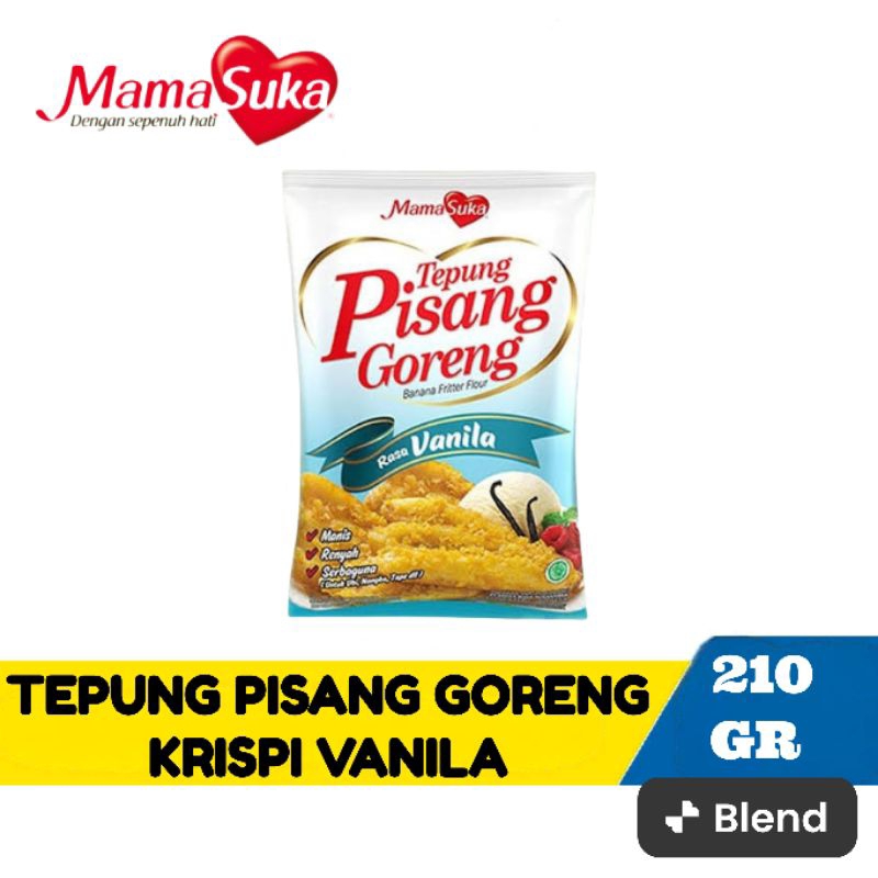 

TEPUNG PISANG GORENG KRISPI VANILA 210GR