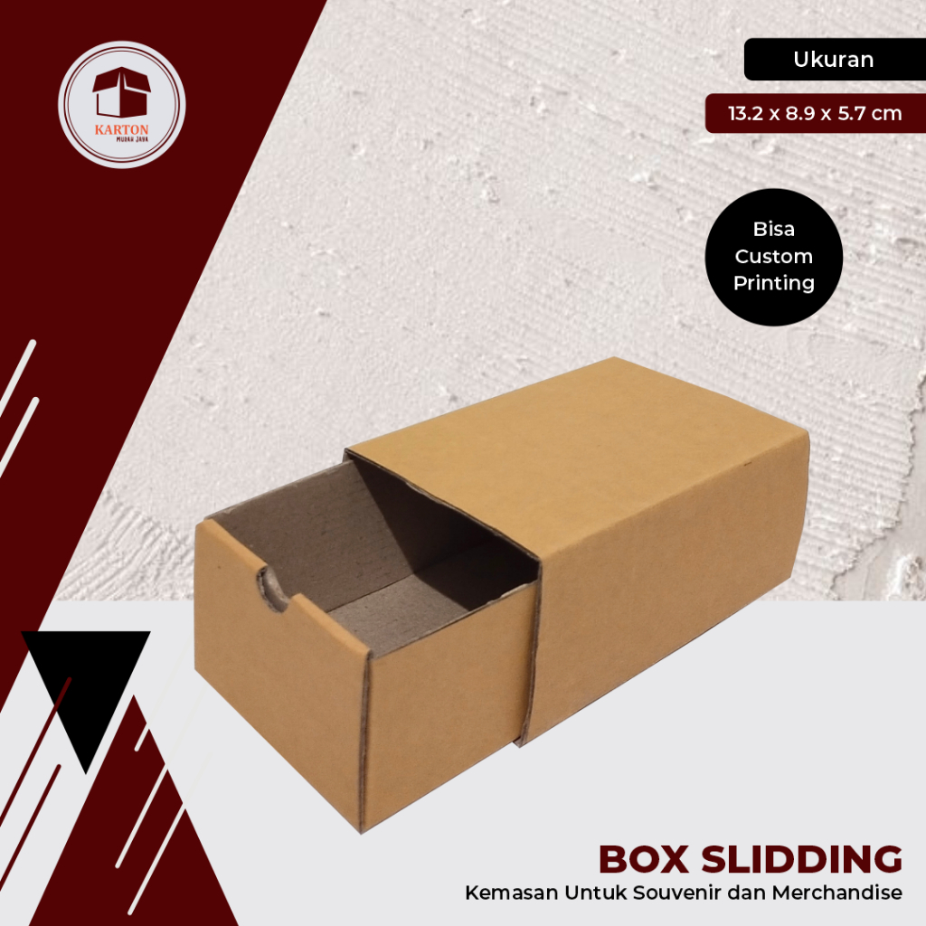 

BOX SLIDDING POLOS UK. 12 x 8 x 5 cm - box jam tangan/box aksesoris/slidding box/gift box/box slide