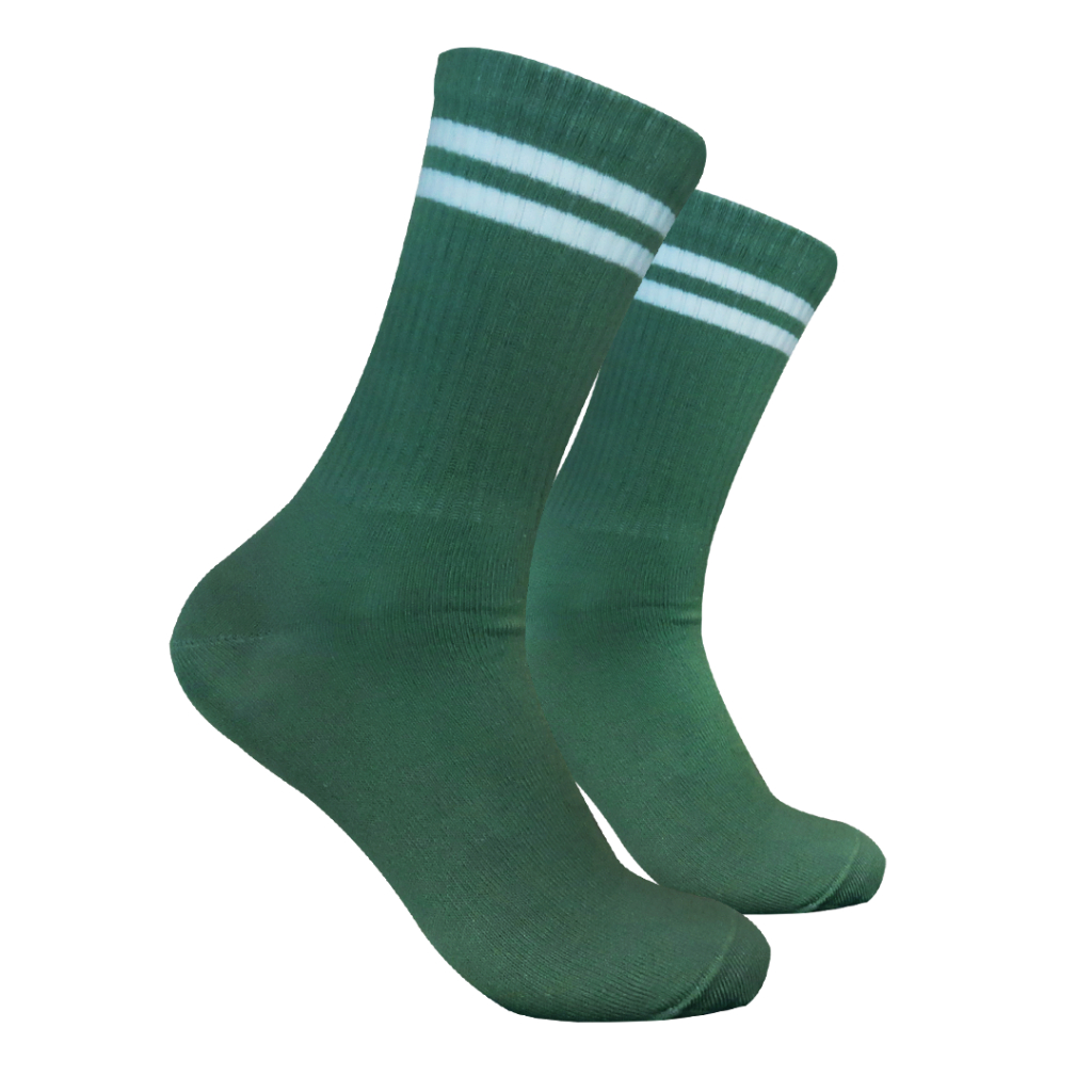 Kaos Kaki Oldschool - Kaos Kaki Skate - Motif Garis G57 - 4LAYER BENANG