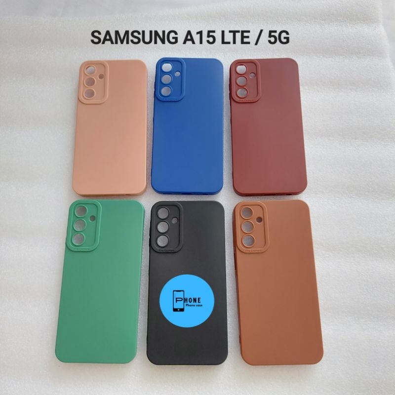 Softcase Samsung A15 LTE / 5G Case SAMSUNG A15 Casing hp Samsung A15 LTE /5G free stiker